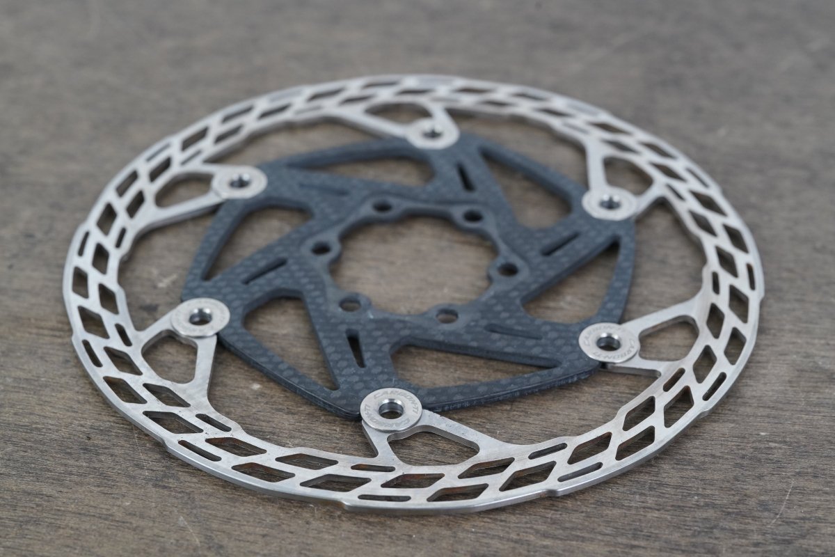 (2) 160mm Carbon-Ti X-Rotor 6 Bolt Disc Brake Road Gravel Rotors