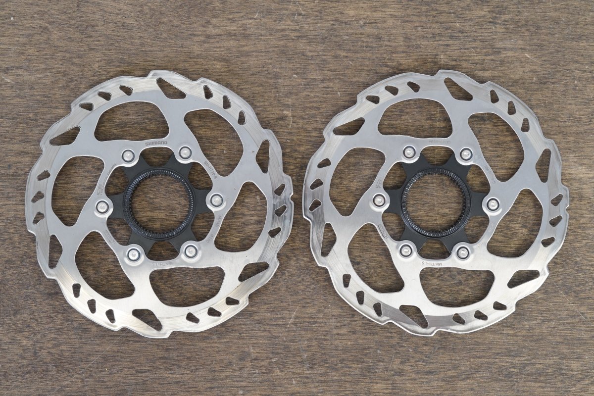 (2) 160mm Shimano SLX SM-RT70 Center Lock Disc Brake Rotors