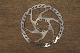 (2) 160mm Shimano SM-RT66-S 6 Bolt Disc Brake Road CX MTB Rotors