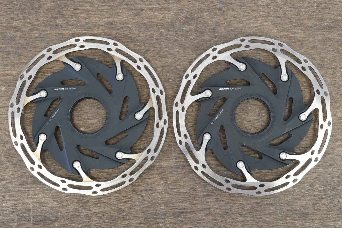 (2) 160mm SRAM CenterLine CLX-R Center Lock Disc Brake Rotor
