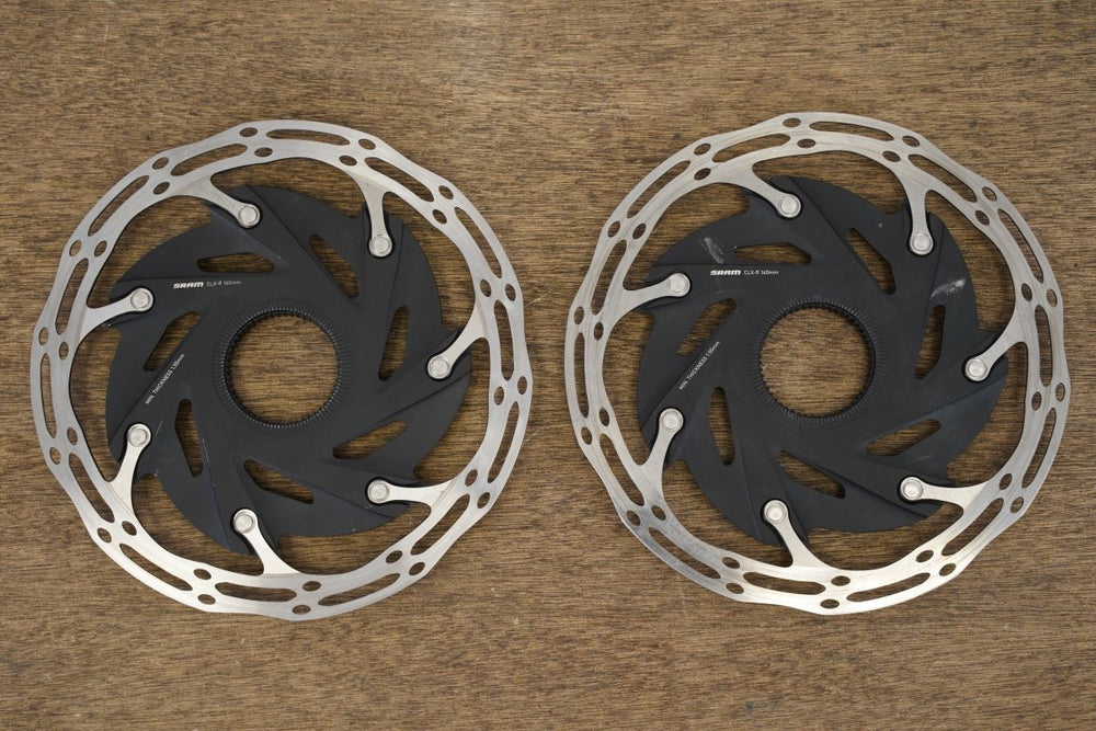 (2) 160mm SRAM CenterLine CLX-R Center Lock Disc Brake Rotors – Elevate ...