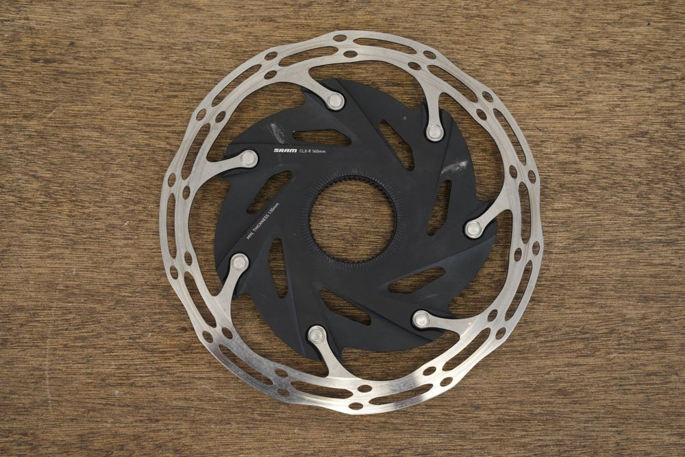 (2) 160mm SRAM CenterLine CLX-R Center Lock Disc Brake Rotors – Elevate ...