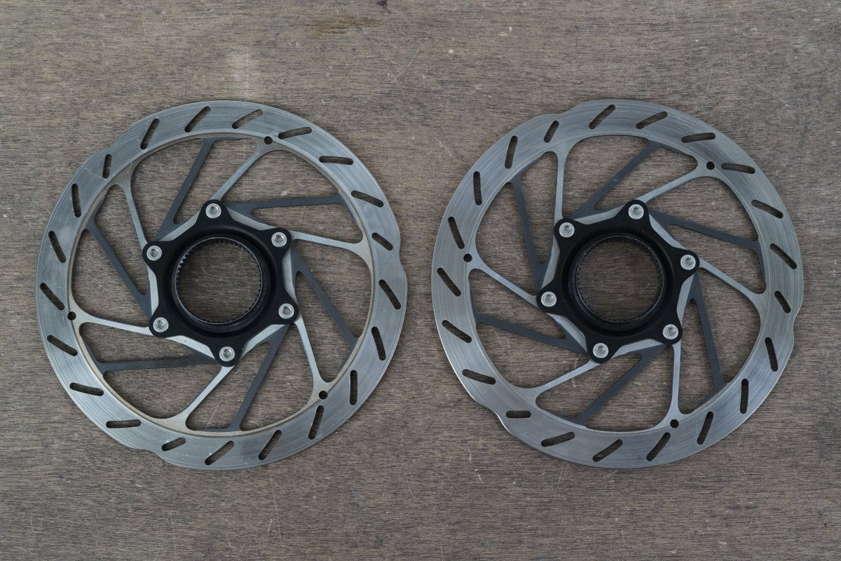 (2) 160mm SRAM HS2 Center Lock Disc Brake Road MTB Gravel Rotors