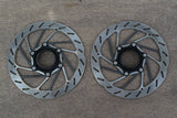 (2) 160mm SRAM HS2 Center Lock Disc Brake Road MTB Gravel Rotors