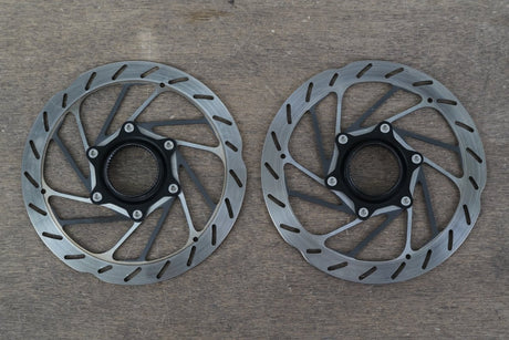 (2) 160mm SRAM HS2 Center Lock Disc Brake Road MTB Gravel Rotors