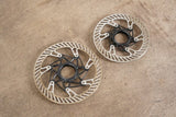 (2) 160mm/140mm Campagnolo 03 AFS Center Lock Disc Brake Rotors