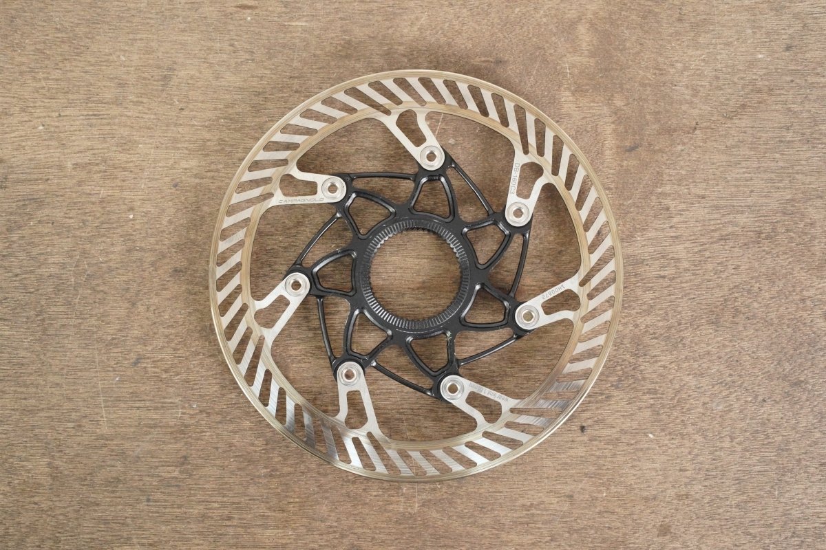 (2) 160mm/140mm Campagnolo 03 AFS Center Lock Disc Brake Rotors