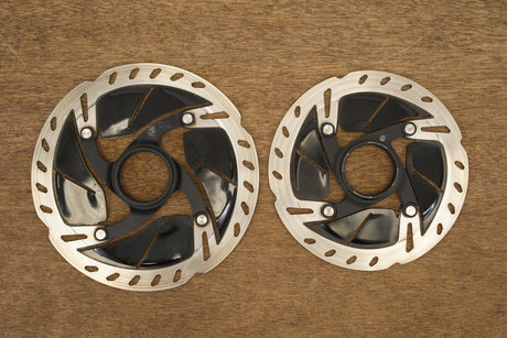 (2) 160mm/140mm Shimano Dura-Ace SM-RT900 Center Lock Disc Brake Rotors