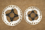 (2) 160mm/140mm Shimano XT RT-MT800 Center Lock Disc Brake Road CX MTB Rotors