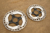 (2) 160mm/140mm Shimano XT RT-MT800 Center Lock Disc Brake Road CX MTB Rotors