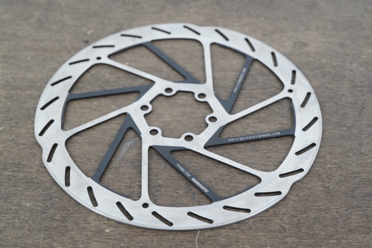 (2) 180mm SRAM HS2 6 Bolt Disc Brake Road MTB Gravel Rotors