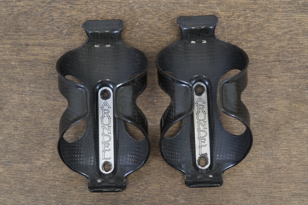 (2) Arundel Dave-O Carbon Water Bottle Cages 62g