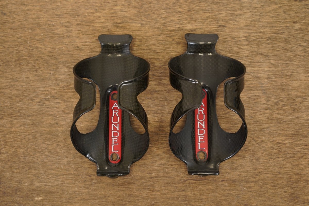 (2) Arundel Dave-O Carbon Water Bottle Cages 62g