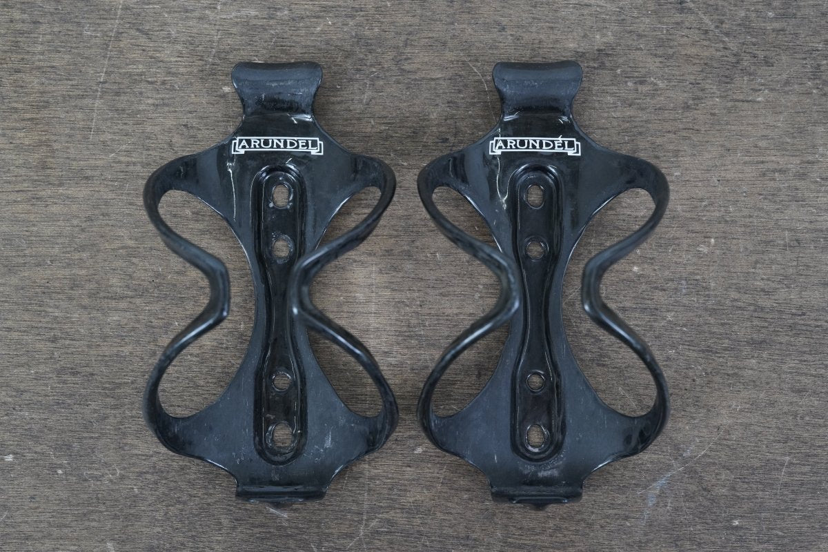 (2) Arundel Mandible Carbon Water Bottle Cages 50g