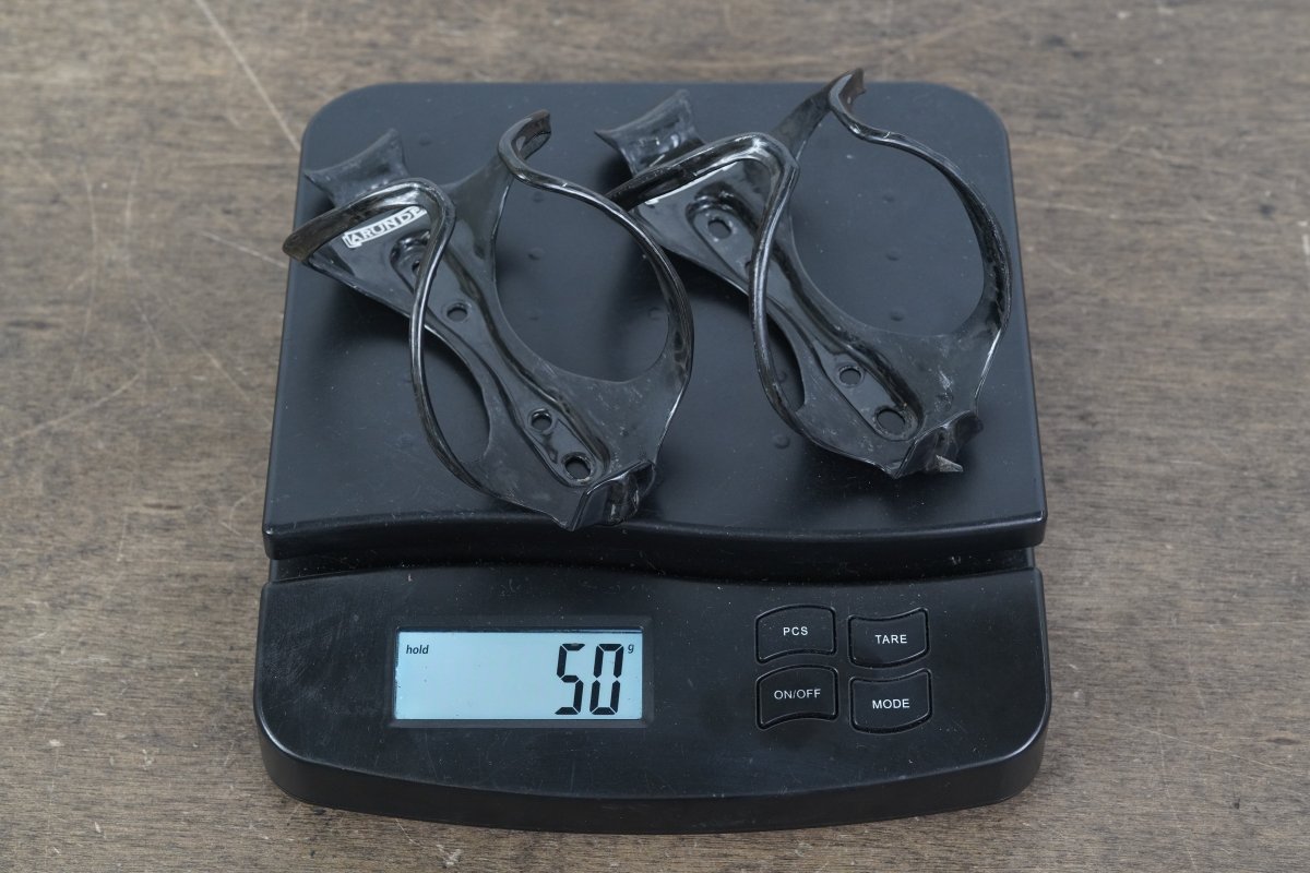 (2) Arundel Mandible Carbon Water Bottle Cages 50g