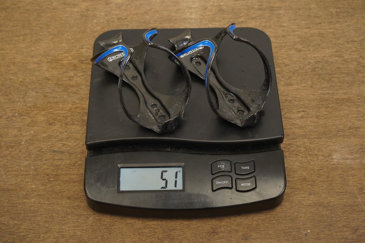 (2) Arundel Mandible Carbon Water Bottle Cages 51g