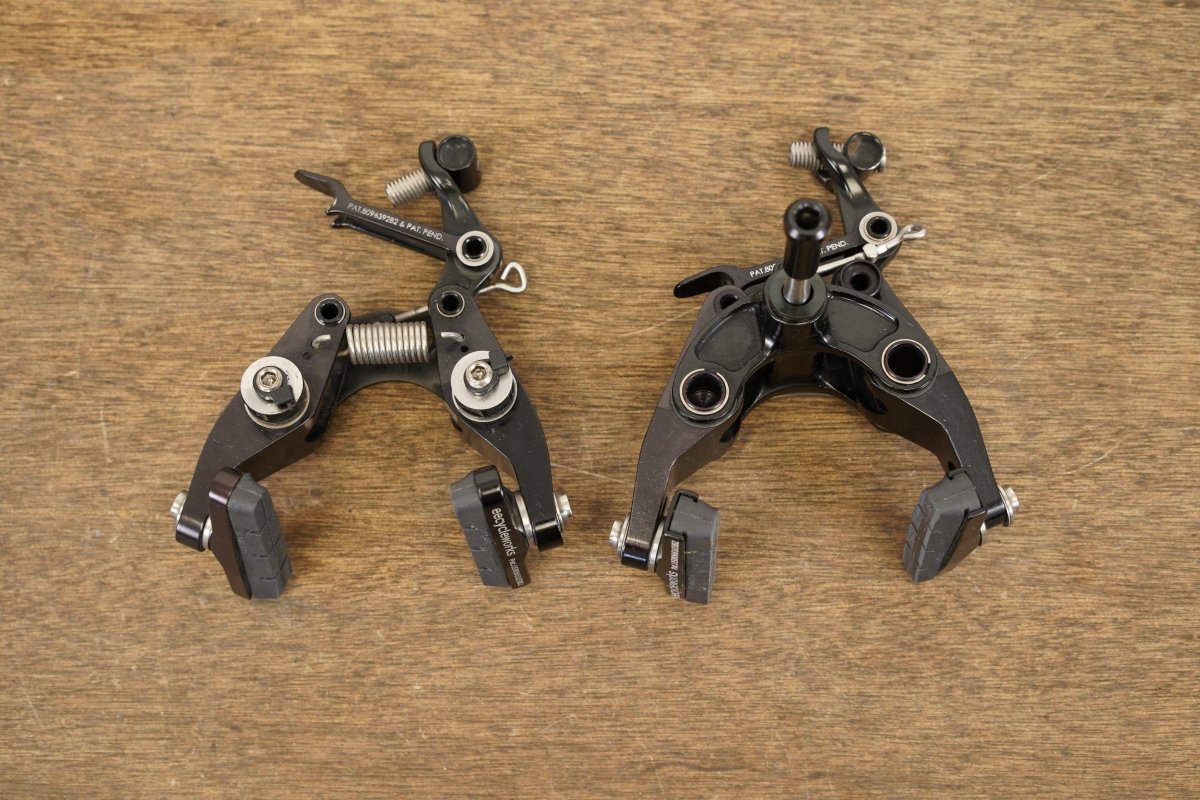 (2) eeCycleworks eeBrakes Direct + Standard Center Mount Rim Brake Road Calipers