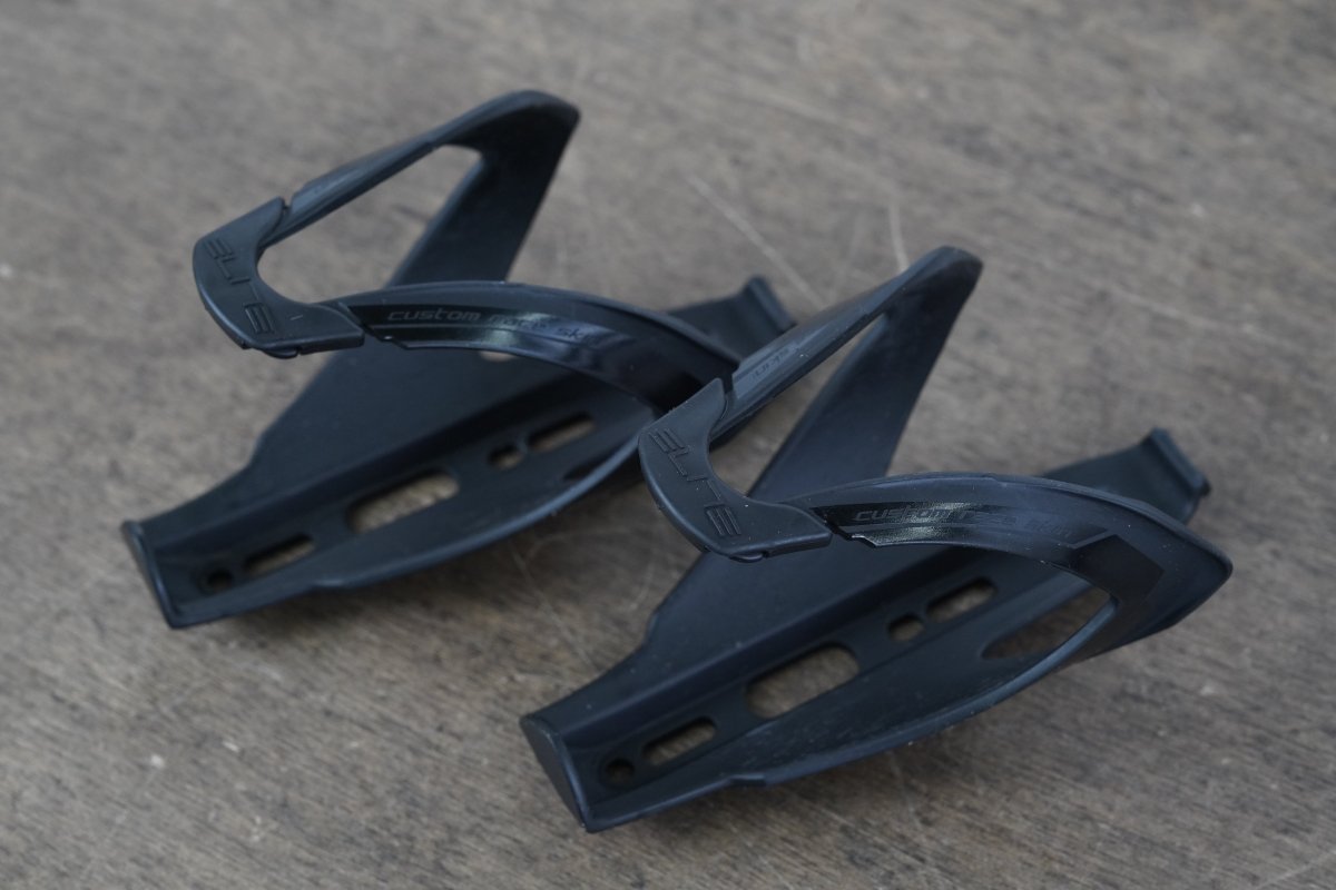 (2) Elite Custom Race Skin Water Bottle Cages 87g
