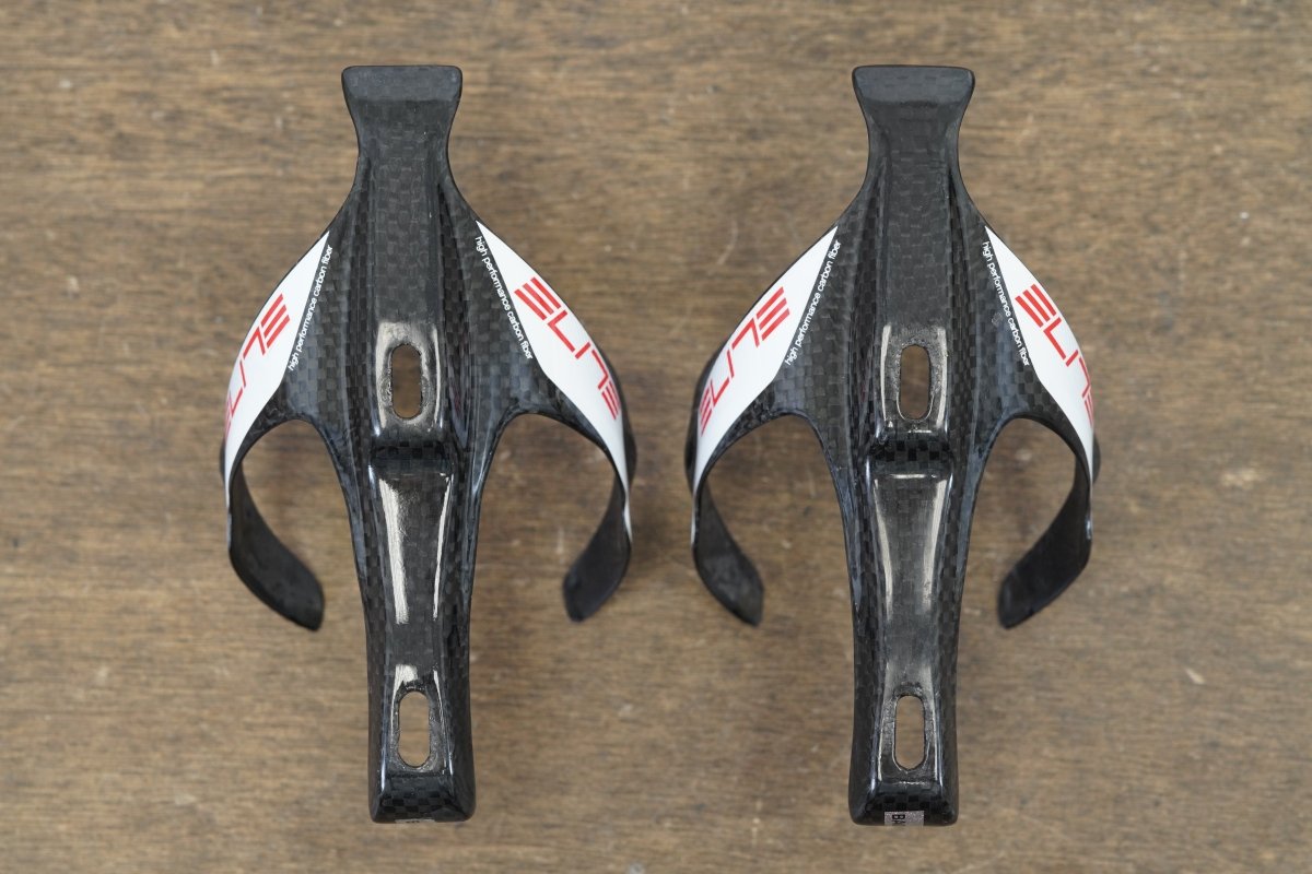 (2) Elite Sior Carbon Water Bottle Cages 53g