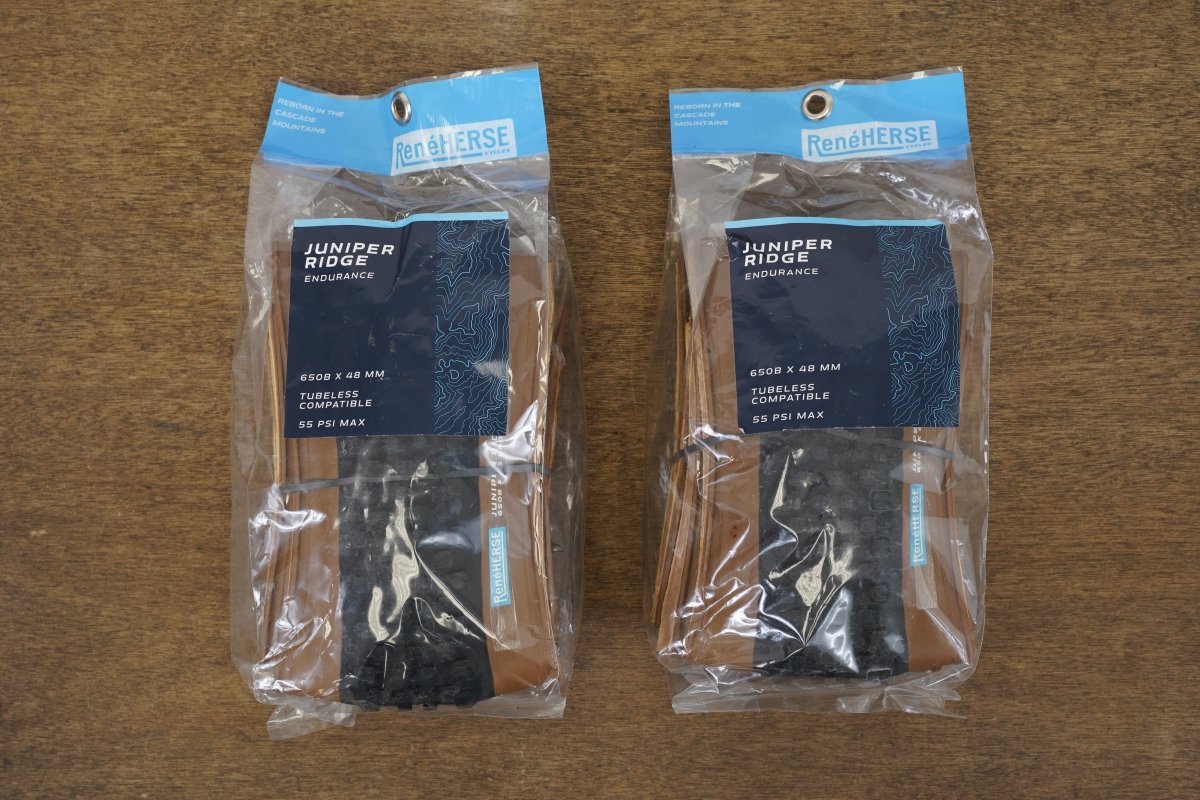 (2) NEW 650x48C 48mm ReneHERSE Juniper Ridge Tubeless Clincher Gravel Tires