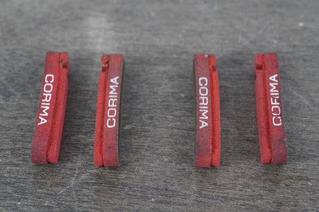 (2 Pairs) Corima Cork Carbon Brake Pads Shimano/SRAM Road Bike