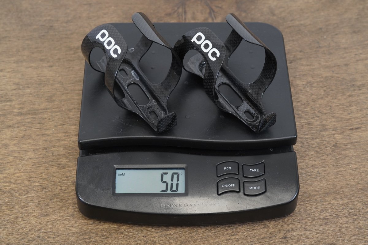 (2) POC Carbon Water Bottle Cages 50g