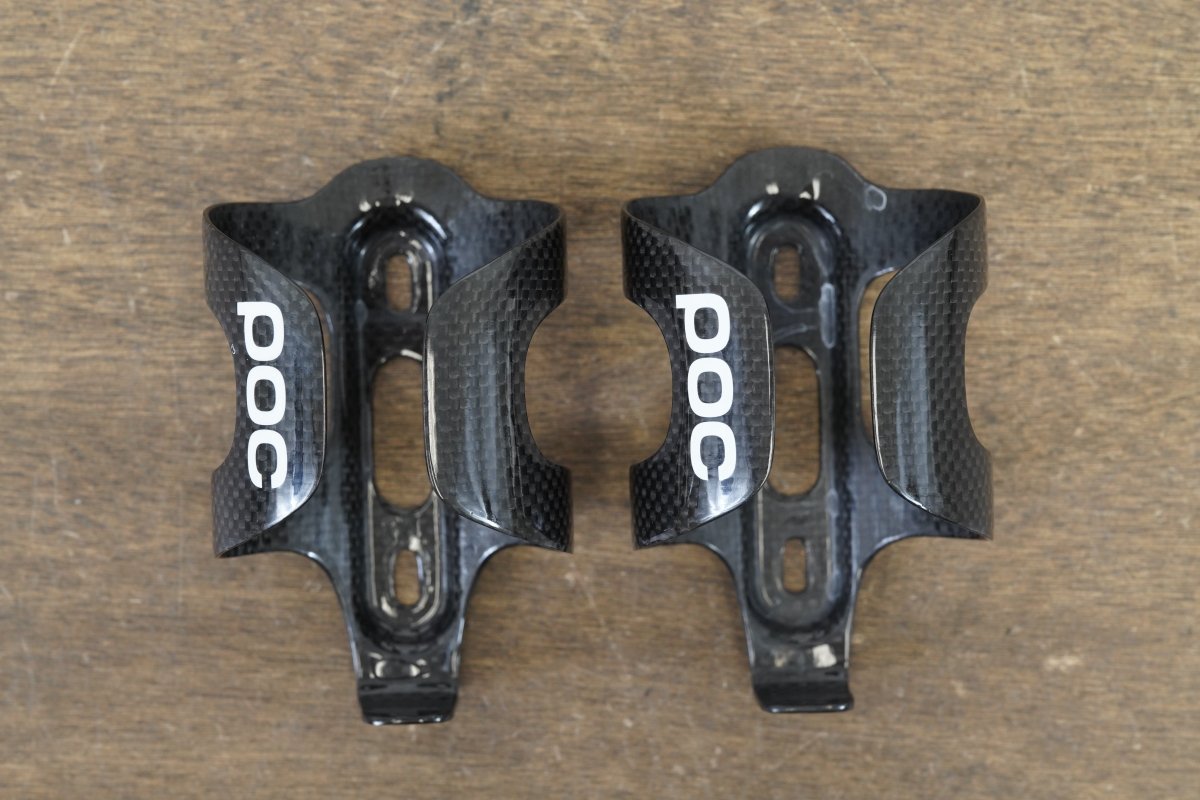 (2) POC Carbon Water Bottle Cages 50g