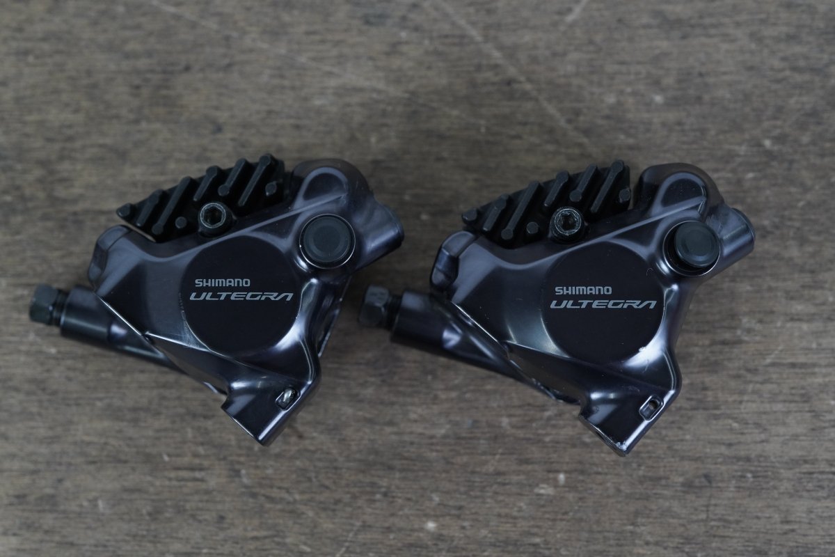 (2) Shimano Ultegra BR-R8170 Flat Mount Hydraulic Disc Brake Road Calipers 8170