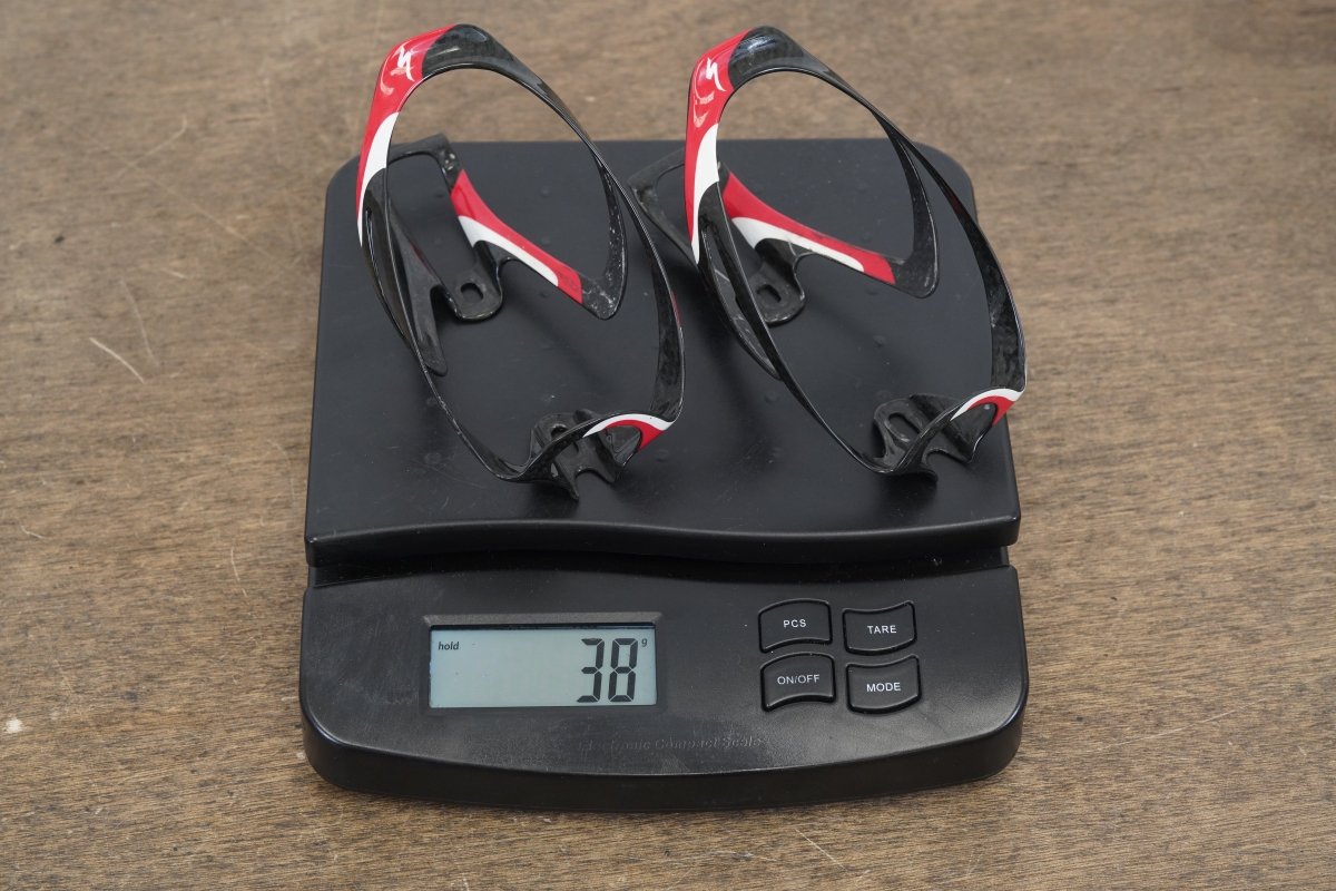 (2) Specialized S-WORKS Rib Cage II Carbon Water Bottle Cages 38g