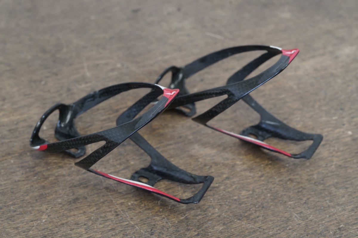 (2) Specialized S-WORKS Rib Cage II Carbon Water Bottle Cages 38g