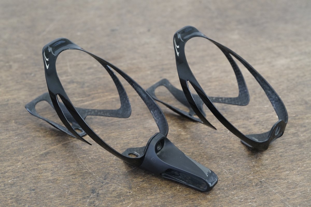 (2) Specialized S-WORKS Rib Cage II Carbon Water Bottle Cages 52g
