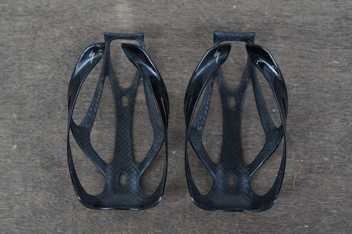 (2) Specialized S-WORKS Rib Cage III Carbon Water Bottle Cages 43g