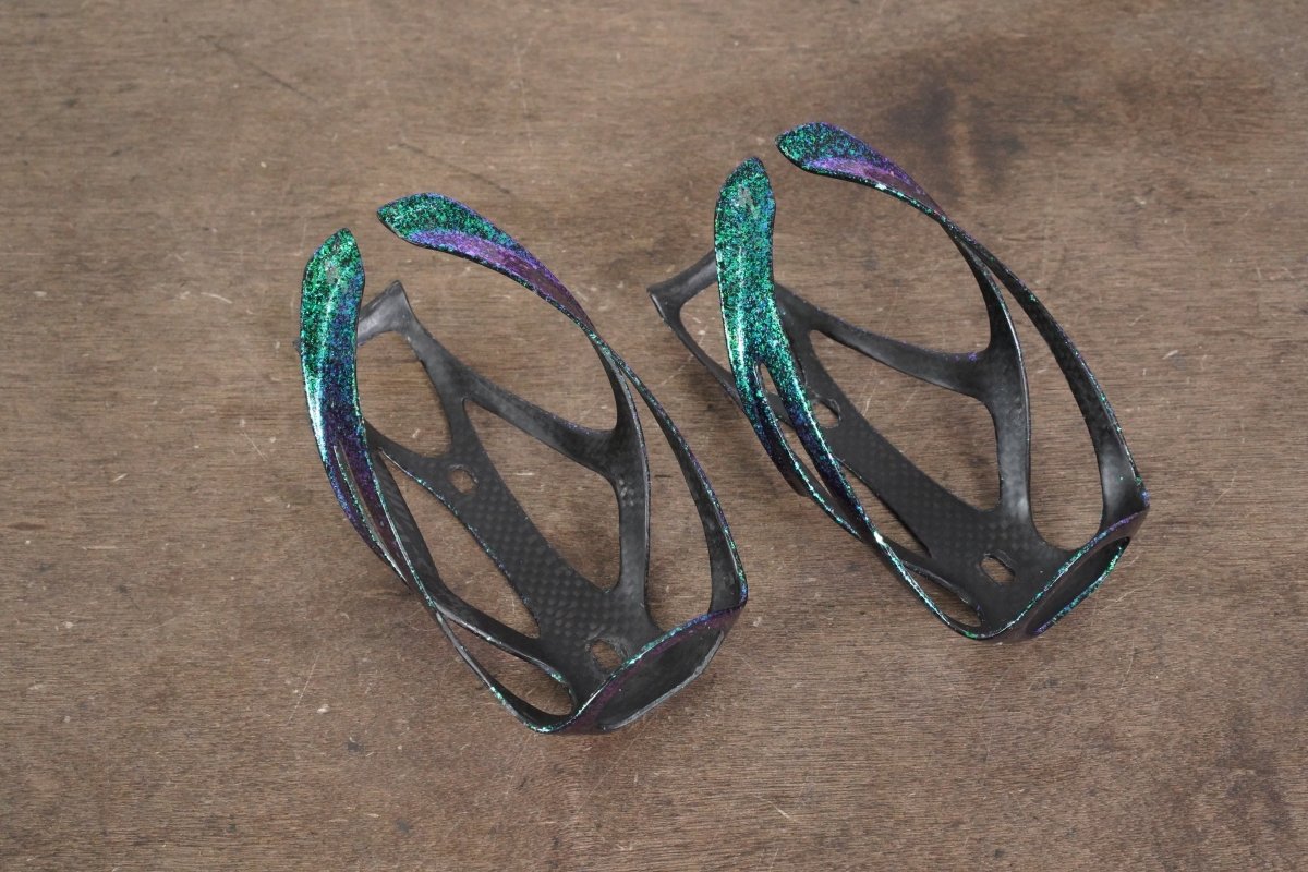 (2) Specialized S-WORKS Rib Cage III Carbon Water Bottle Cages 45g