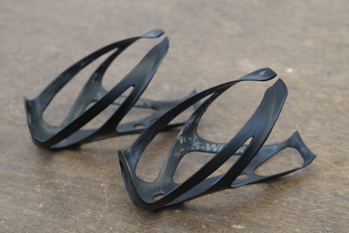 (2) Specialized S-WORKS Rib Cage III Carbon Water Bottle Cages 46g
