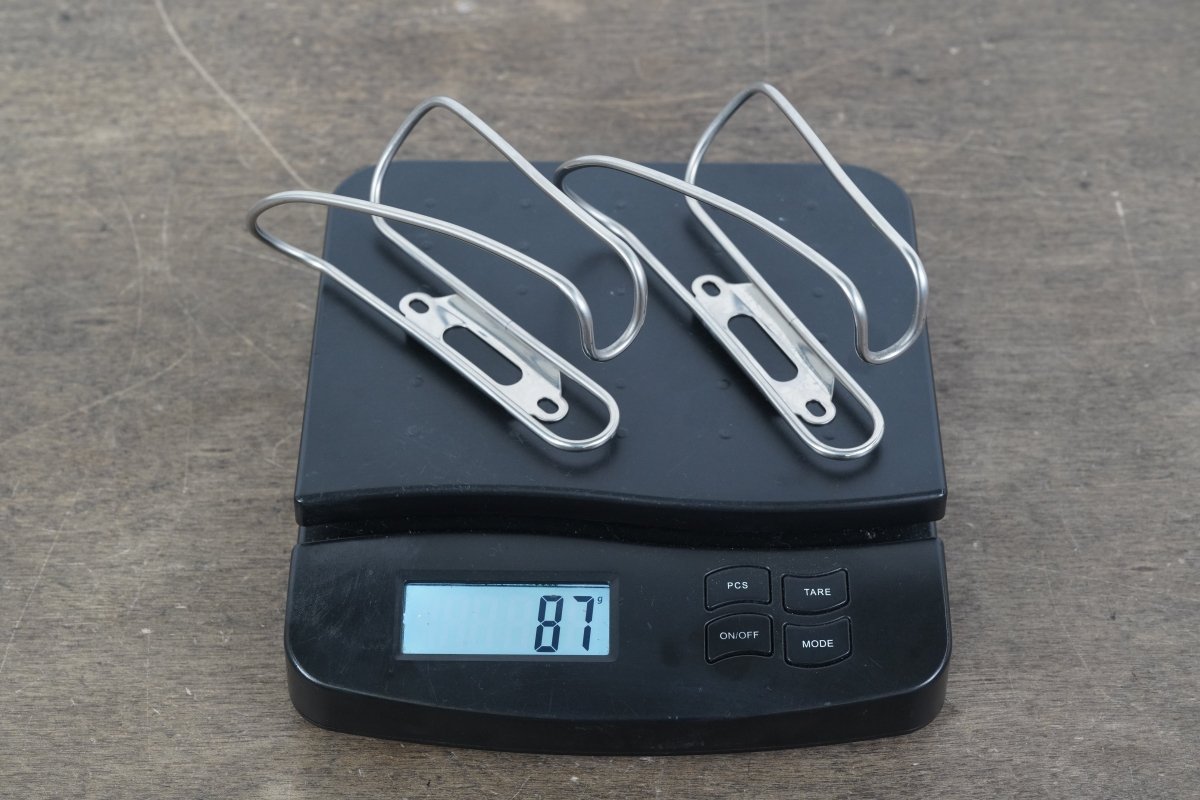 (2) Titanium Water Bottle Cages 87g