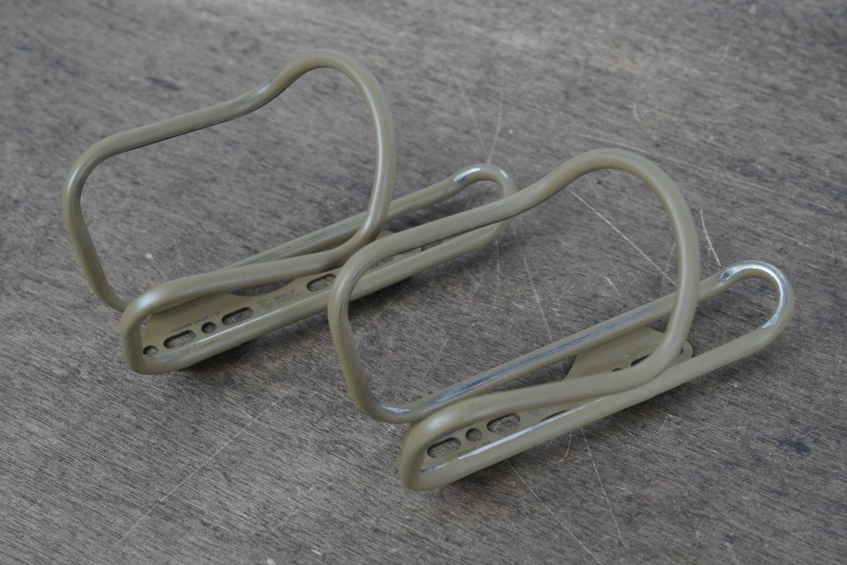 (2) Wolf Tooth Morse Cage Titanium Water Bottle Cages 66g