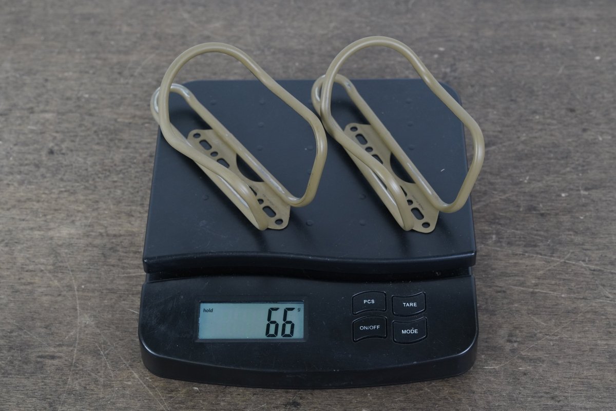 (2) Wolf Tooth Morse Cage Titanium Water Bottle Cages 66g