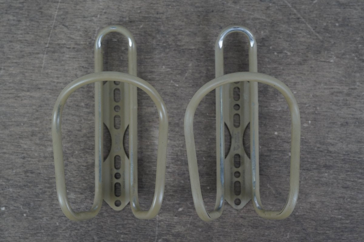 (2) Wolf Tooth Morse Cage Titanium Water Bottle Cages 66g
