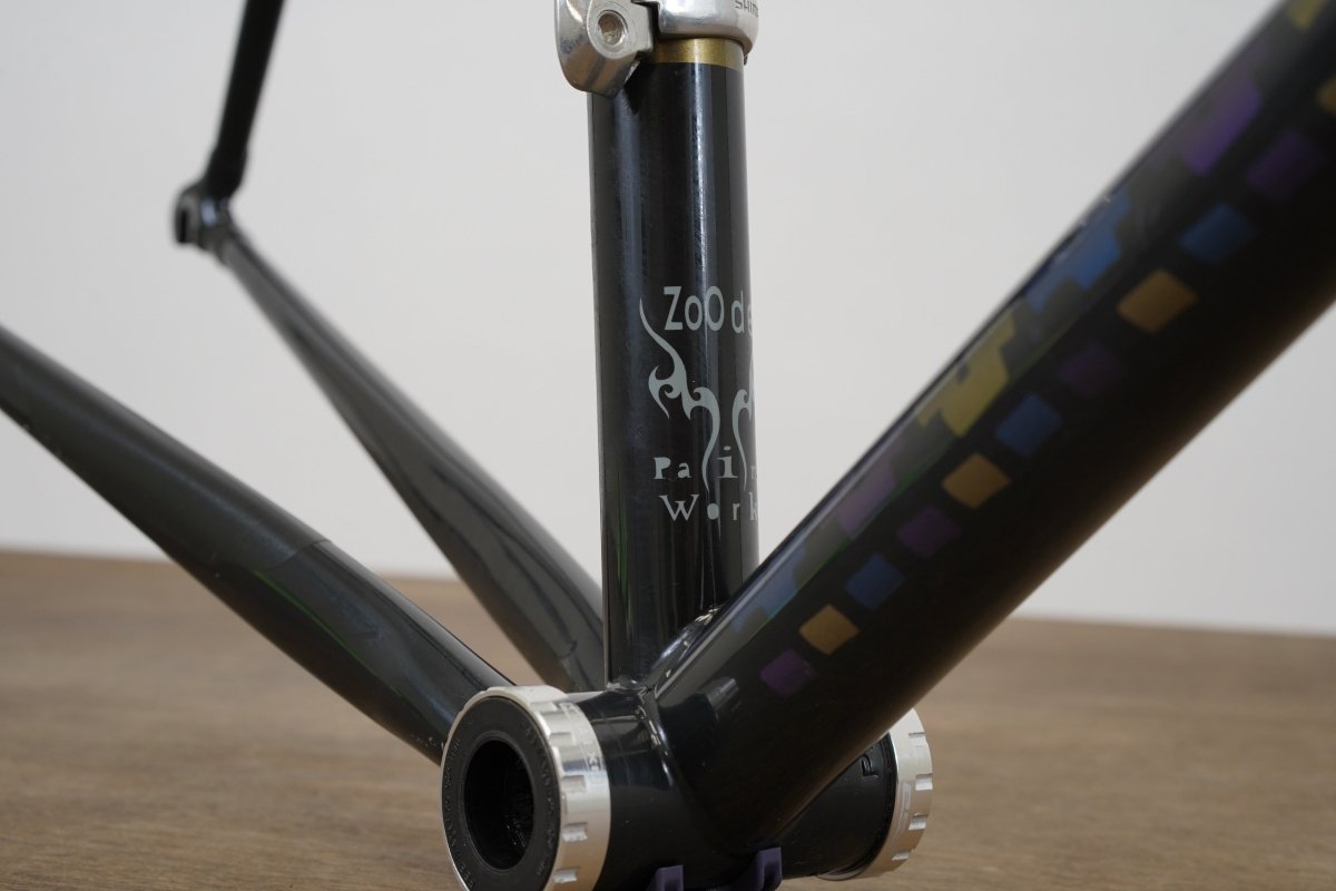 2008 52cm Dario Pegoretti Duende Columbus Steel Rim Brake Road Frameset