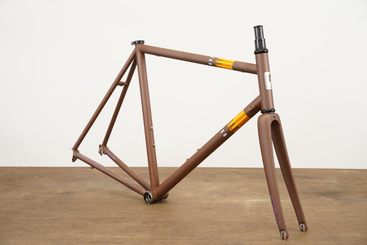 2013 56cm Pegoretti Marcelo MXXXXXO Rust Steel Rim Brake Road Frameset