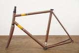 2013 56cm Pegoretti Marcelo MXXXXXO Rust Steel Rim Brake Road Frameset