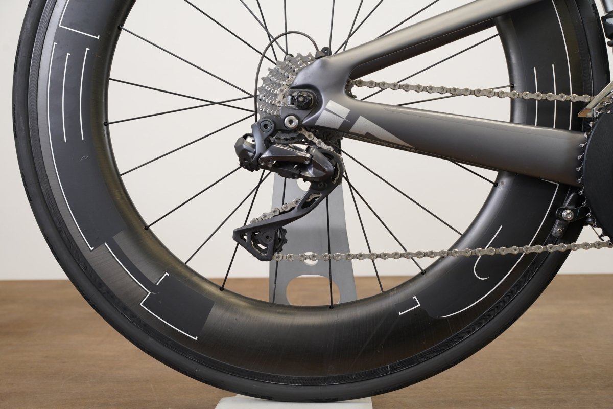 2019 48cm Felt IA10 Ultegra R8050 Di2 HED Jet Carbon TT Triathlon Rim Bike