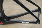 2019 54cm Cervelo S5 Carbon Aero Disc Brake Road Frameset + Cockpit