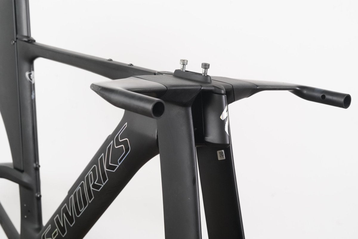 2020 51cm Specialized S-WORKS SHIV Carbon Disc TT Triathlon Frameset + Base Bar