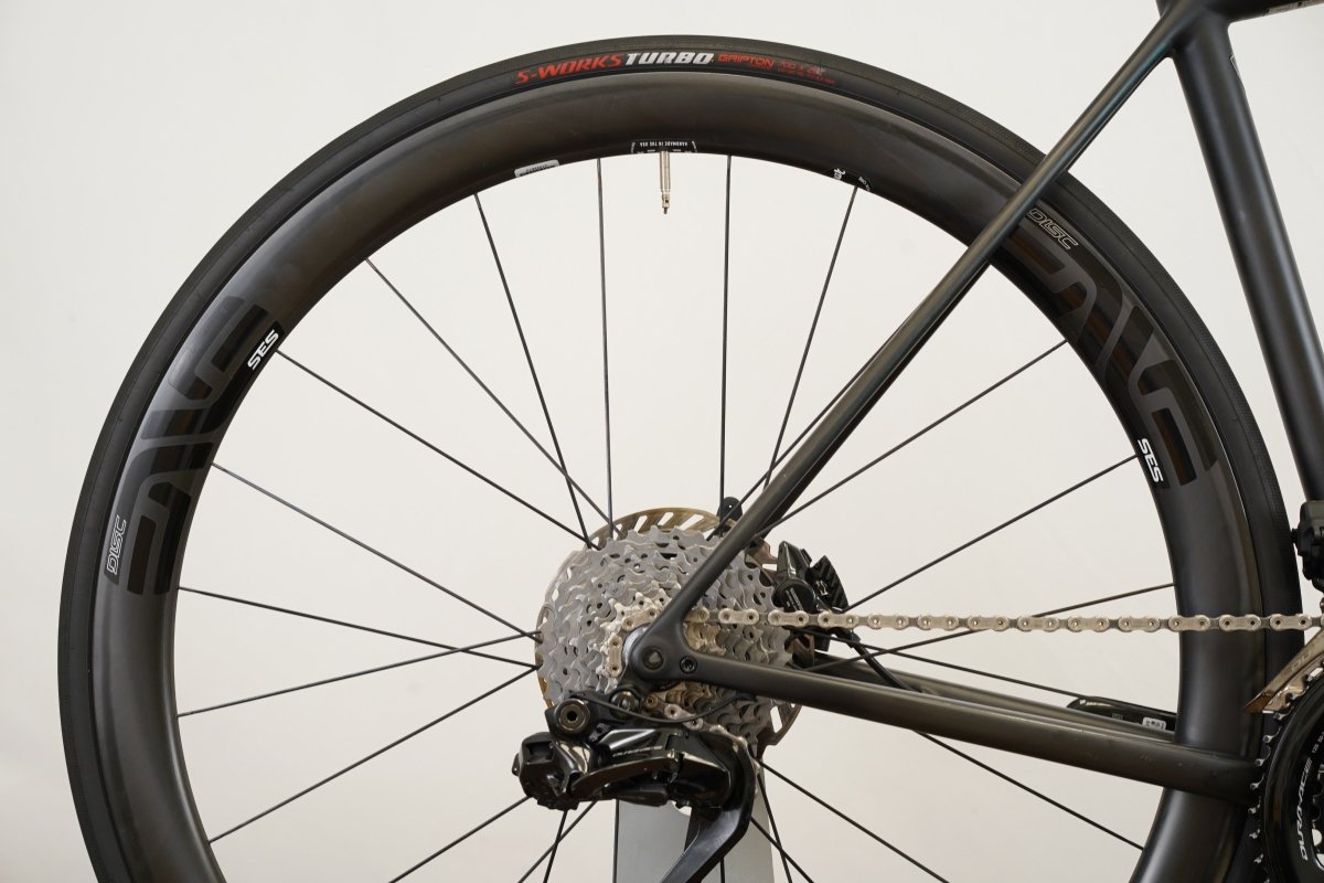 2021 56cm Specialized Aethos S-WORKS Dura-Ace R9270 Di2 Stages ENVE Road Bike