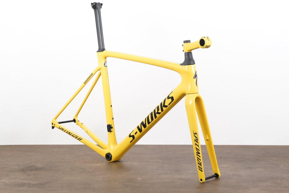 2021 59cm Specialized S-WORKS Roubaix Team Future Shock Carbon Disc Frameset