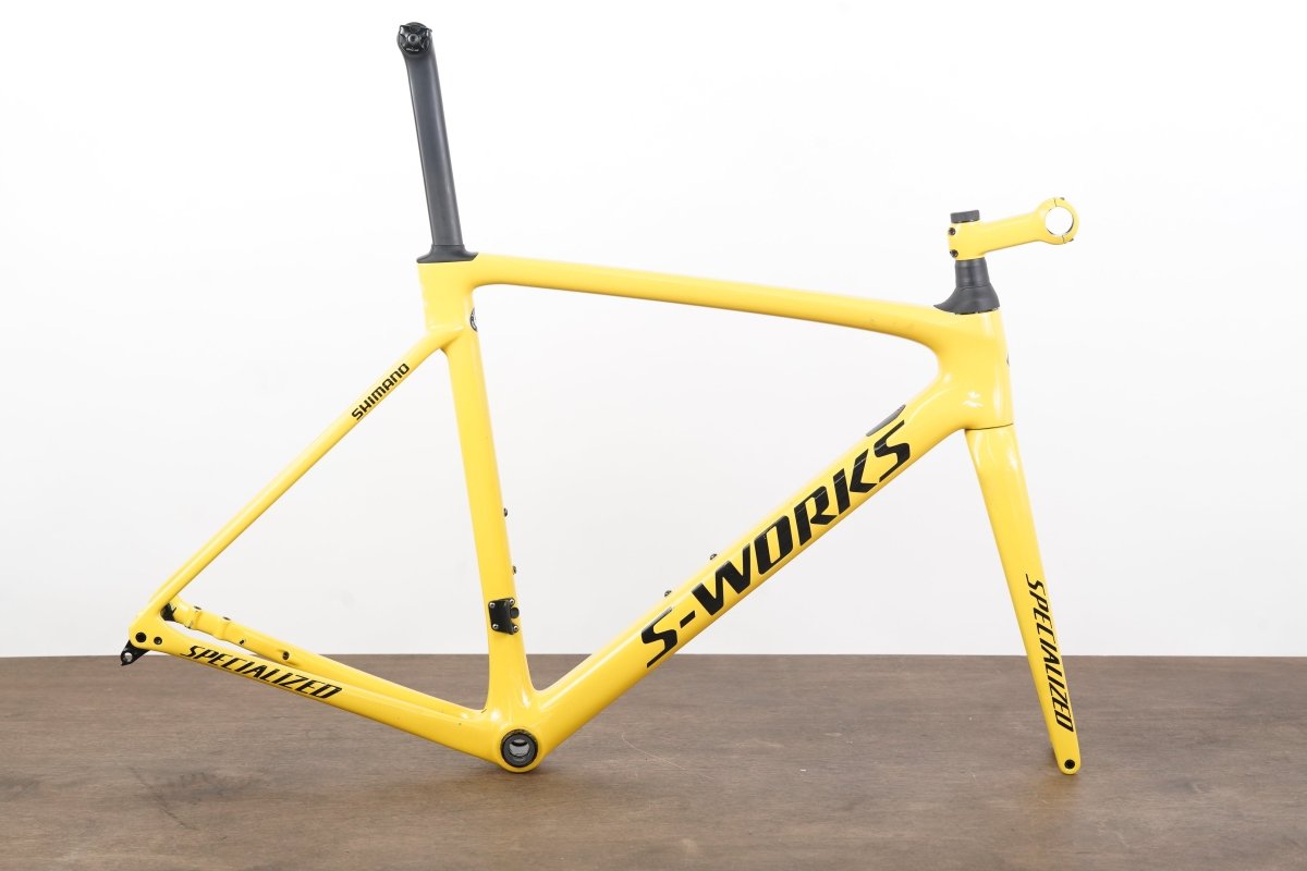 2021 59cm Specialized S-WORKS Roubaix Team Future Shock Carbon Disc Frameset