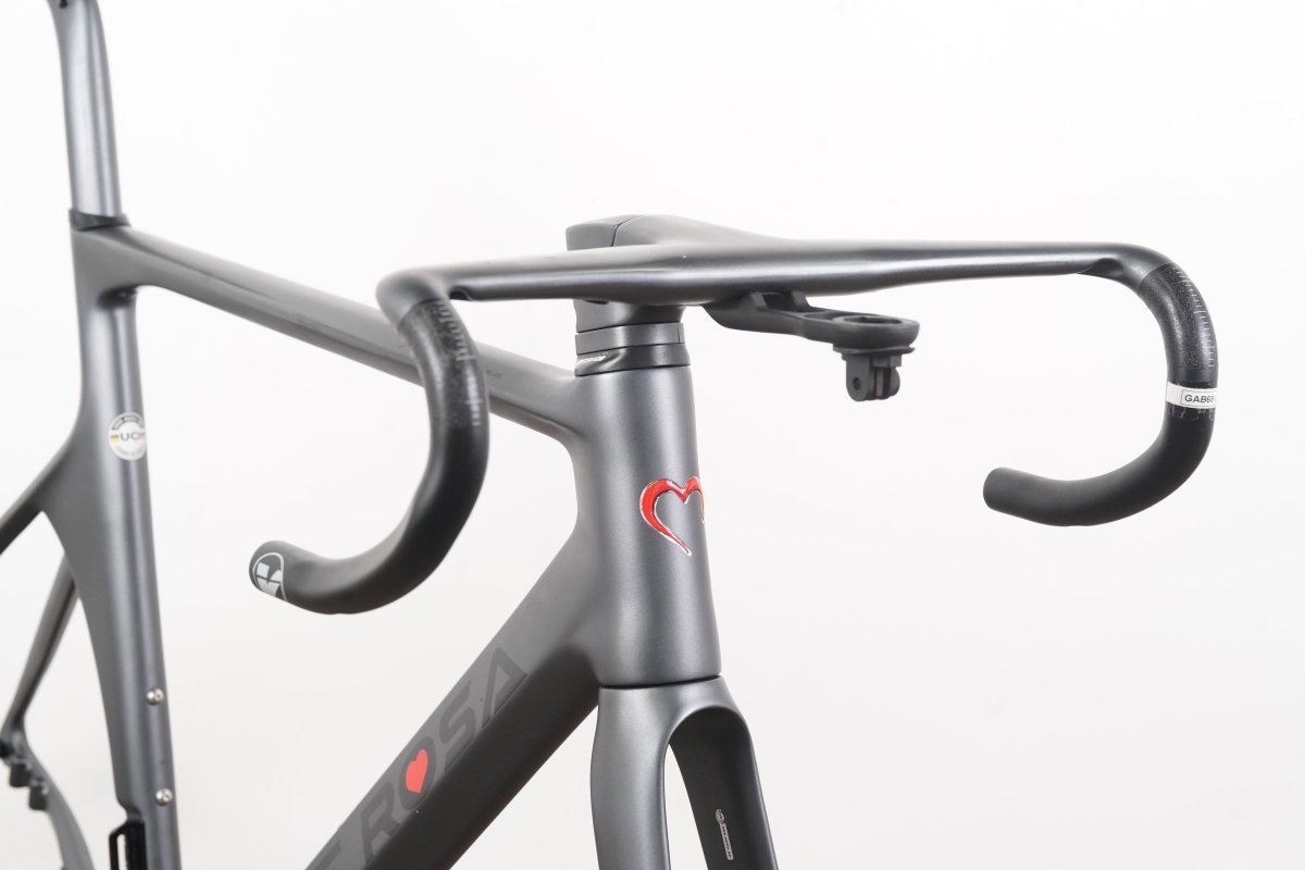 2023 54cm De Rosa SK Pininfarina Carbon Disc Brake Road Frameset + Cockpit