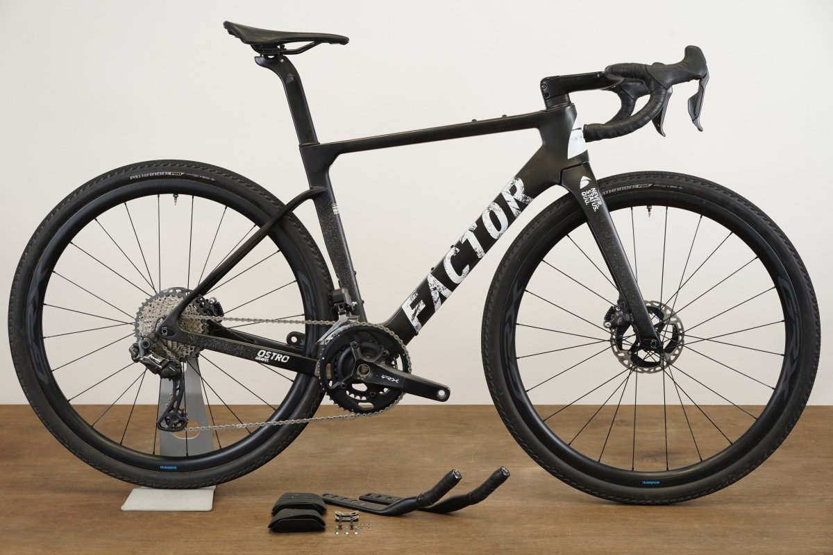 2023 54cm Factor Ostro Gravel GRX RX815 Di2 WH-RX870 Carbon Gravel Disc Bike