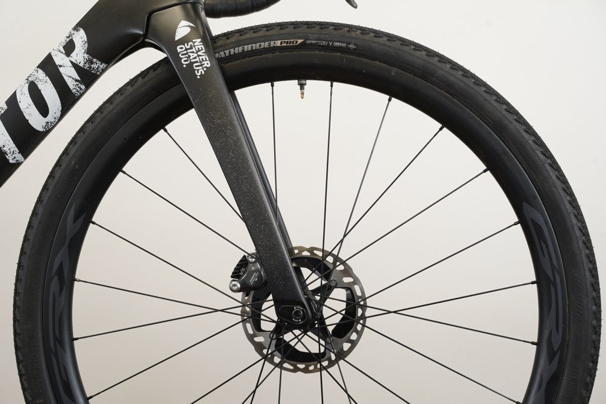 2023 54cm Factor Ostro Gravel GRX RX815 Di2 WH-RX870 Carbon Gravel Disc Bike